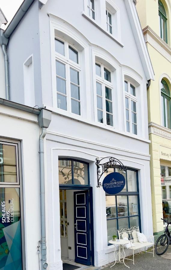 אולדנבורג Gemuetliche Maisonettewohnung Mit Dachterrasse Am Schloss מראה חיצוני תמונה