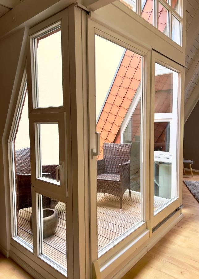 אולדנבורג Gemuetliche Maisonettewohnung Mit Dachterrasse Am Schloss מראה חיצוני תמונה