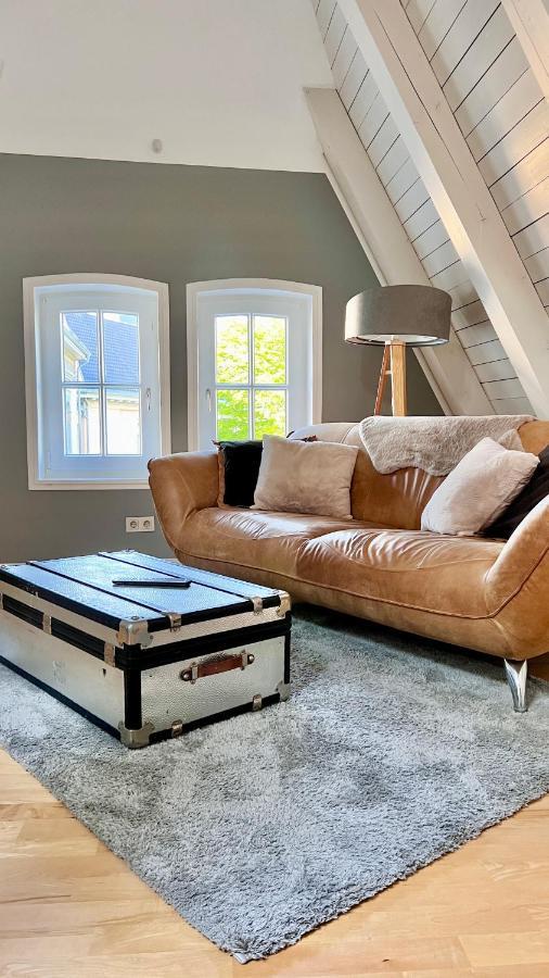 אולדנבורג Gemuetliche Maisonettewohnung Mit Dachterrasse Am Schloss מראה חיצוני תמונה