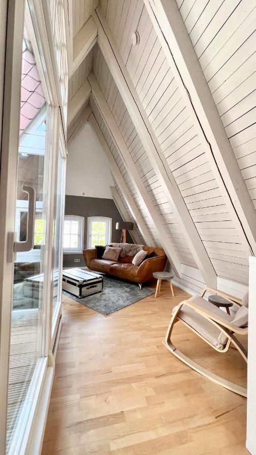 אולדנבורג Gemuetliche Maisonettewohnung Mit Dachterrasse Am Schloss מראה חיצוני תמונה